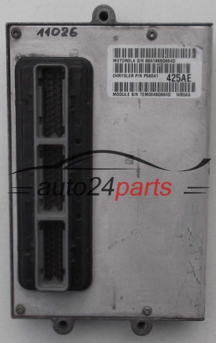 Μονάδα Ελέγχου Κινητήρα CHRYSLER JEEP GRAND CHEROKEE MOTOROLA 88A1968Q664D, P56041 425AE, P56041425AE, WBSAA