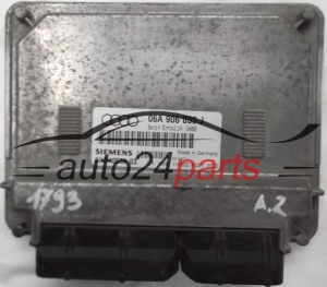 ECU ENGINE CONTROLLER AUDI A3 1.6 AVU 06A906033J, 06A 906 033 J, SIEMENS 5WP40038, BENZIN SIMOS3.3A 3488 