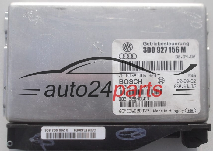 ECU αυτόματο κιβώτιο ταχυτήτων  VOLKSWAGEN PHAETON 3.2 V6 BOSCH 0 260 002 806,  3D0 927 156 M