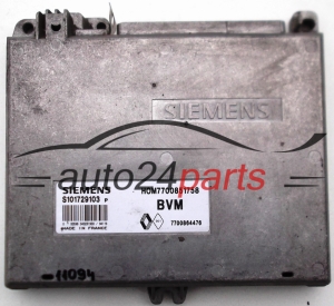 KOMPUTER STEROWNIK SILNIKA RENAULT CLIO 1.2 SIEMENS S101729103P