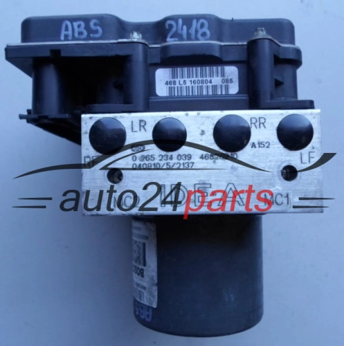 Αντλία αβς FIAT IDEA BOSCH 0 265 234 039, 0265234039, 46826210, 0 265 950 320, 0265950320 