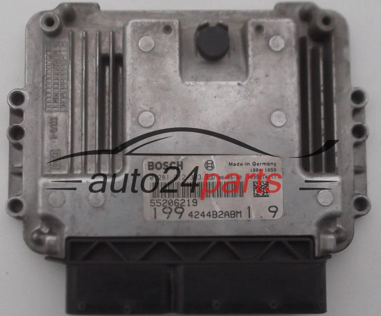 Μονάδα Ελέγχου Κινητήρα FIAT GRANDE PUNTO 1.3 JTD BOSCH 0 281 012 303,  55206219
