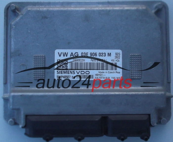 CENTRALINA DO MOTORE SEAT IBIZA 1.2 SIEMENS VDO 5WP40507 04,  03E 906 023 M