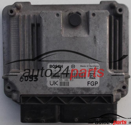 ECU ENGINE CONTROLLER OPEL VECTRA SIGNUM 1.9 CDTI BOSCH 0 281 011 616, 0281011616, 55 189 631 UK, 55189631