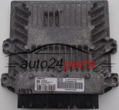 CENTRALITA DE MOTOR CITROEN PEUGEOT 2.0 HDI 5WS40378C-T, 5WS40378CT, HW9655534080, 9655534080