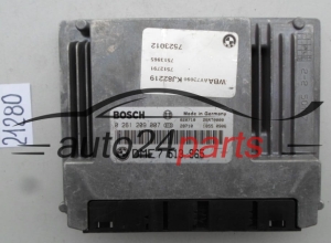 KOMPUTER STEROWNIK SILNIKA BMW E46 BOSCH 0 261 209 007, 0261209007, DME 7 513 965, DME7513965, 7513965 - 21280, 21281