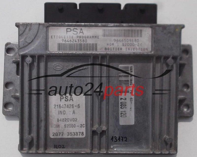 CENTRALINA MOTORE CITROEN XSARA 1.4 SAGEM 21647426-6
