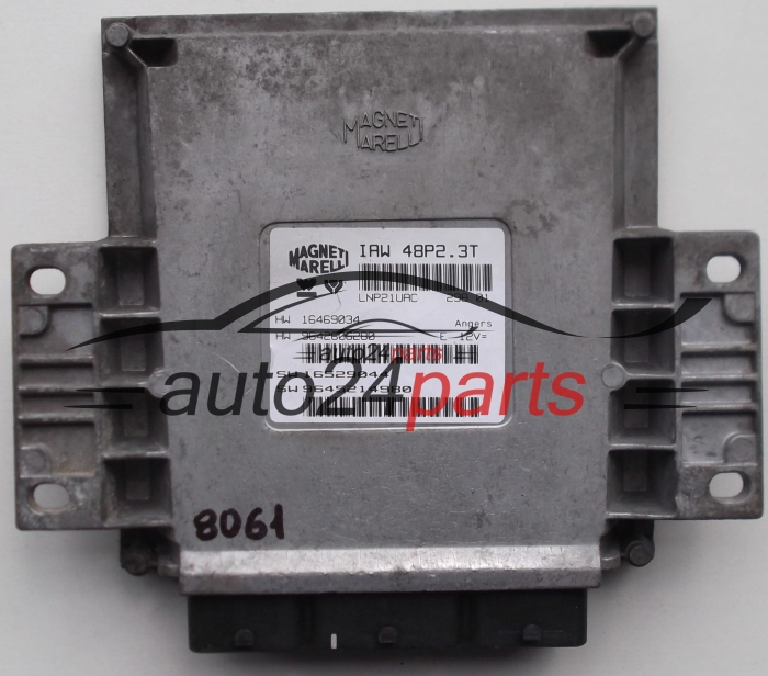 Μονάδα Ελέγχου Κινητήρα PEUGEOT 206 MAGNETI MARELLI IAW 48P2.3T, IAW48P23T, 16469034, 9642606280, 16529044, 9645214980