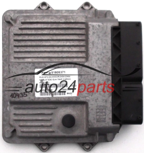CENTRALINA DO MOTORE FIAT DOBLO 1.3 JTD MJD 6F3.D4, MJD6F3D4, 51805371