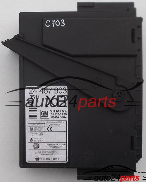 CENTRALITA DE CONFORT OPEL CORSA 24 467 903 XB