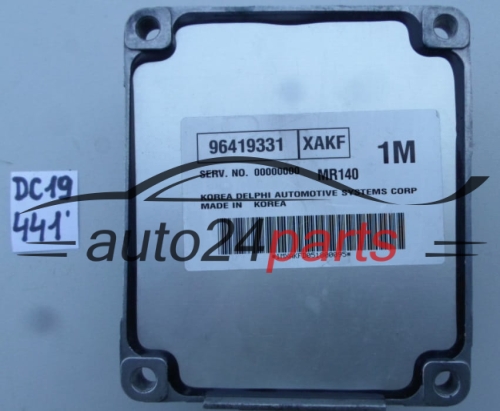 ECU ENGINE CONTROLLER CHEVROLET LACETTI 96419331 XAKF