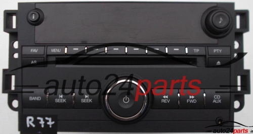RADIO CD CHEVROLET BH 96 628 256 / BH96628256 / 122000-8070A101 / 1220008070A101 / NDC03291 