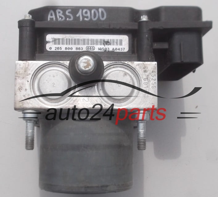 ABS POMPA NISSAN NV200 1.5 TDCI BOSCH 0 265 232 403, 0265232403, 47660 JX50A, 47660JX50A, 0265800863