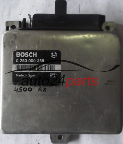 ECU ENGINE CONTROLLER PEUGEOT 205 309 1.9 GTI BOSCH 0280000359, 0 280 000 359, 0986261723, 0 986 261 723, 9154026580, 91 540 265 80