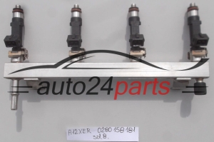 WTRYSK WTRYSKIWACZ PALIWA BENZYNA OPEL CORSA C A12XER BOSCH 0 280 158 181