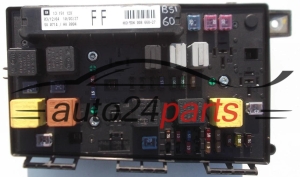 SKRZYNKA ELEKTRYCZNA PRZEKAŻNIKÓW I BEZPIECZNIKÓW MODUŁ NADWOZIA CENTRALKA KOMFORTU BSI OPEL ASTRA H ZAFIRA B 2004-, 13191129 FF 93182941 6238006 62 38 006 5DK 008 668-27, 5DK008668-27 - 