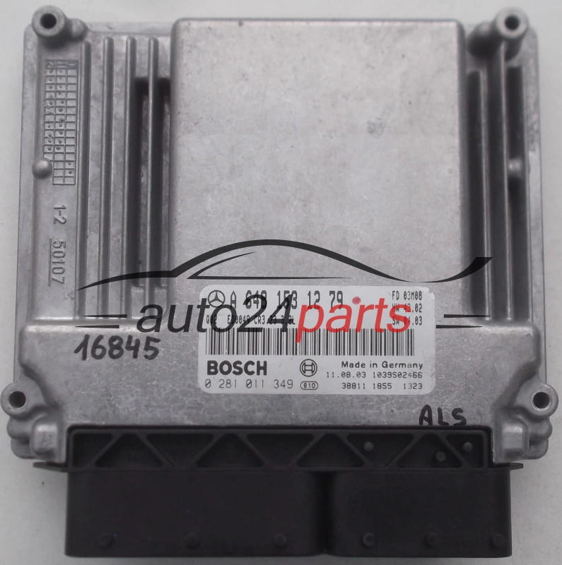 Μονάδα Ελέγχου Κινητήρα MERCEDES W211 320 CDI BOSCH 0 281 011 349