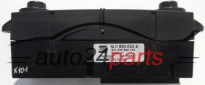 PANEL OGRZEWANIA STEROWNIK NAWIEWU REGULATOR KLIMATRONIK SEAT IBIZA CORDOBA 6L0 820 043 A, 6L0820043A, H24000260030