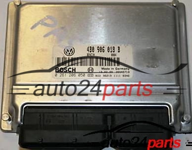 ECU CENTRALITA DE MOTOR VW VOLKSWAGEN PASSAT 1.8T 1.8 TURBO 4B0906018B, 4B0 906 018 B, BOSCH 0261206050, 0 261 206 050
