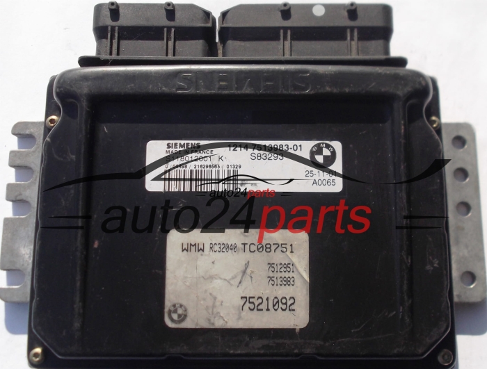 Μονάδα Ελέγχου Κινητήρα MINI ONE COOPER 1.6 SIEMENS S118012001 K, S118012001K, 1214 7513983-01, 1214751398301