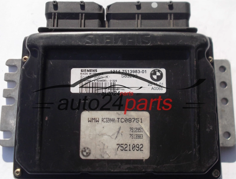 Μονάδα Ελέγχου Κινητήρα MINI ONE COOPER 1.6 SIEMENS S118012001 K, S118012001K, 1214 7513983-01, 1214751398301