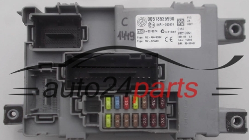 CONFORT MODULE BSI FIAT DELPHI 28210051, 00518525990