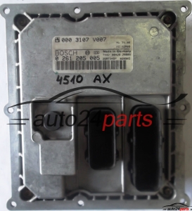 CALCULATEUR MOTEUR SMART 0.6 BOSCH 0261205005, 0 261 205 005, 0003107V007, 000 3107 V007, 26RT5497