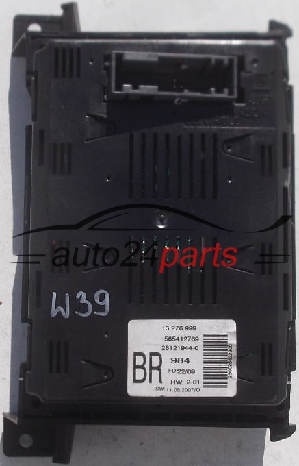  DISPLAY RADIO ANZEIGE OPEL ASTRA H 13276999 BR 565412769 BR