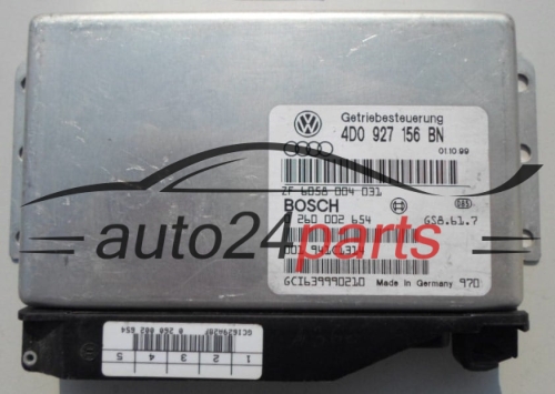 Boîte de vitesses automatique contrôleur  AUDI S8 D2 BOSCH 0 260 002 654,  4D0 927 156 BN