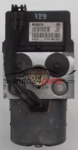 ABS HYDRAULIK-AGGREGAT MIT STEUERGERAET OPEL CORSA C COMBO MERIVA BOSCH 0 265 216 478, 0265216478,  BOSCH 0 273 004 227, 0273004227