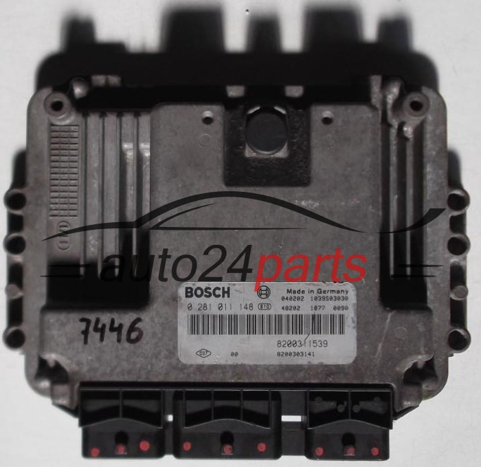 CENTRALINA MOTORE RENAULT LAGUNA 1.9 DCI BOSCH 0 281 011 148, 0281011148, 8200303141, 8200311539