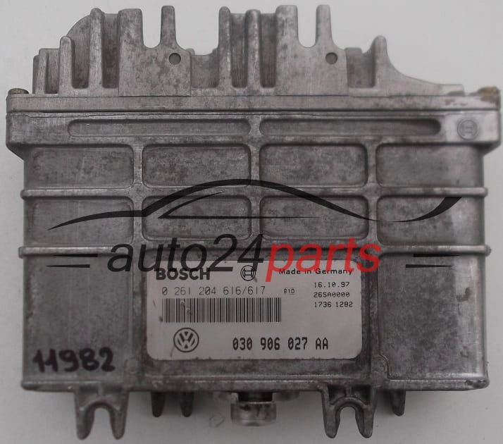 030906027AA, 030 906 027 AA, BOSCH 0261204616/617, 0 261 204 616, 0 261 204 617