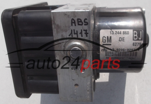 BOMBA HIDRAULICA Y CENTRALITA ABS OPEL ASTRA H ZAFIRA B GM 13 244 860 BJ, 13244860, ATE 10.0206-0287.4, 10020602874, 10.0960-0590.3, 10096005903 