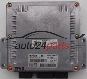 CENTRALITA DE MOTOR PEUGEOT, CITROEN C5 2.2 HDI, BOSCH 0 281 011 362, BOSCH 0281011362, 96 509 315 80, 9650931580