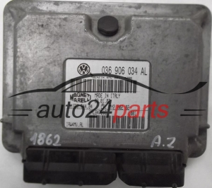 ECU CENTRALITA DE MOTOR SEAT IBIZA 1.4 BBY 036906034AL, 036 906 034 AL, 61600.644.04, IAW4MV.AL, IAW4MVAL