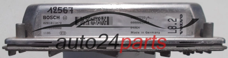 ΜΟΝΑΔΑ ΕΛΕΓΧΟΥ ΚΙΝΗΤΗΡΑ VOLVO S60 2.4 D5 BOSCH 0 281 011 078