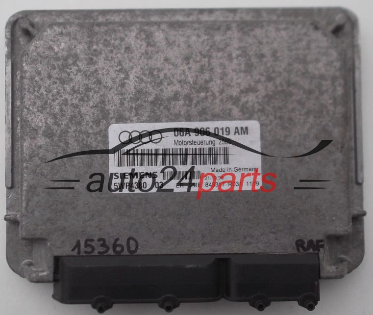 CENTRALINA DO MOTORE AUDI A3 SIEMENS 5WP4380 04, 5WP438004, 5WP4380 03, 5WP43003, 06A 906 019 AM, 06A906019AM