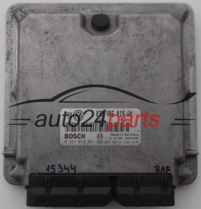 KOMPUTER STEROWNIK SILNIKA VW VOLKSWAGEN GOLF 1.9 TDI BOSCH 0 281 010 091, 0281010091, 038 906 019 AM, 038906019AM - 
