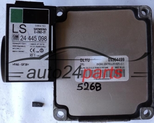 CENTRALINA MOTORE OPEL ASTRA CORSA ZAFIRA DELPHI DELCO 09364499 DLYU, 09364499DLYU, HSFI-2.1