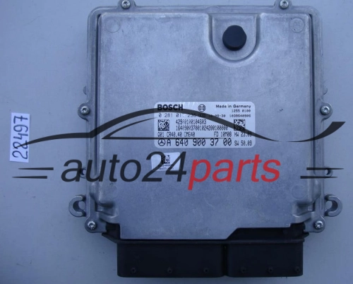 MOTORSTEUERGERÄT ECU STEUERGERAT MERCEDES W245 BOSCH 0 281 017 236, 0281017236, A 640 900 37 00, A6409003700