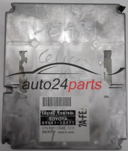 ECU CENTRALITA DE MOTOR  TOYOTA CELICA 1.8 DENSO 175300-1540, 1753001540, 89661-2D471, 896612D471 