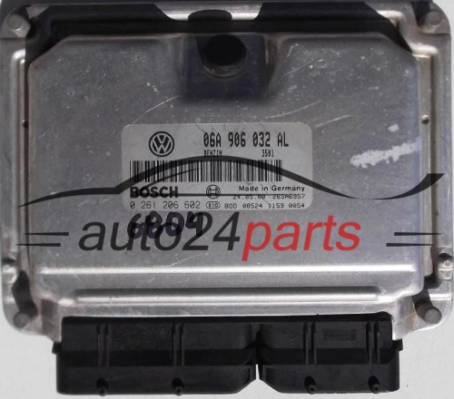 ΜΟΝΑΔΑ ΕΛΕΓΧΟΥ ΚΙΝΗΤΗΡΑ VW VOLKSWAGEN SHARAN 2.0 BOSCH 0 261 206 602, 0261206602, 06A 906 032 AL, 06A906032AL, 26SA6957, BENZIN 3501