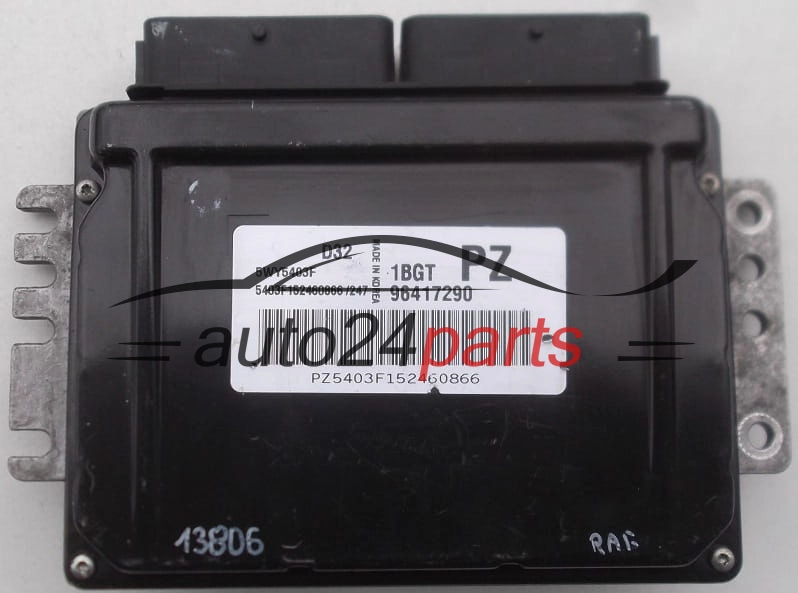 ecu engine control module CHEVROLET MATIZ 0.8 LPG