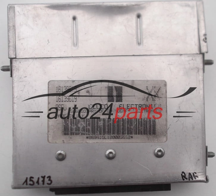 CENTRALINA DO MOTORE OPEL CORSA A DELCO 16139619 XK, 16139619XK, ASFU