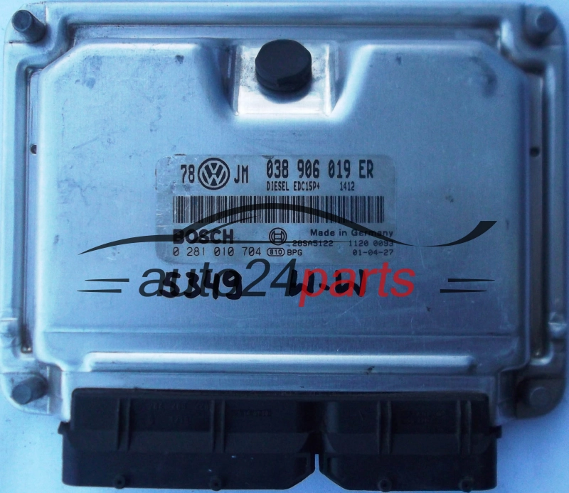 calculateur moteur pour vw volkswagen passat 1.9 tdi