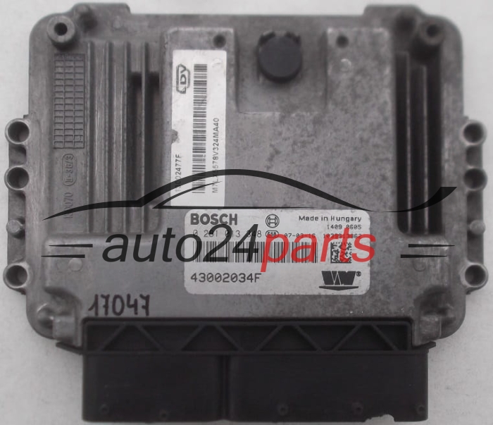 Μονάδα Ελέγχου Κινητήρα LDV MAXUS VAN 2.5 CRD BOSCH 0 281 013 348
