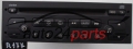 RADIO CD CLARION RD3-01 PEUGEOT  96 552 632 XT / 96552632XT / PU-2471A(J) / PU2417A(J) - R177