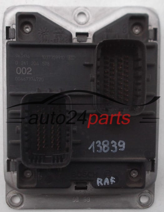 ecu engine control module FIAT BRAVO  1.2 16V 
