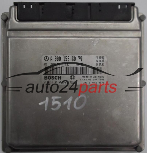 ECU CENTRALITA DE MOTOR MERCEDES SPRINTER 2.2 220 CDI A0001536079, A 000 153 60 79, BOSCH 0281010920, 0 281 010 920 