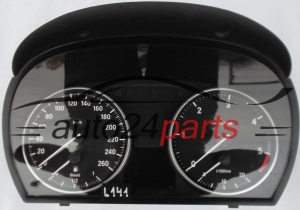 ZESPÓŁ WSKAŻNIKÓW ZEGARY PRĘDKOŚCIOMIERZ LICZNIK BMW E90 320 DIESEL JOHNSON CONTROLS 1025350-76, 102535076, 9 141 487-01, 914148701, IK914148701F -